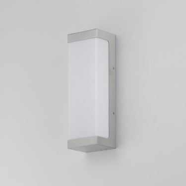 Maxim Lighting Tunnel 15" LED Outdoor Sconce Brushed Aluminum
