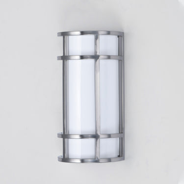 Maxim Lighting Moon Ray 12" LED Outdoor Wall Sconce Satin Nickel