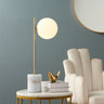 Finesse Decor Anechdoche Table Lamp Gold and White