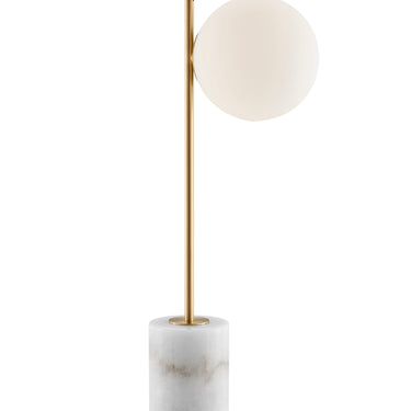 Finesse Decor Anechdoche Table Lamp Gold and White