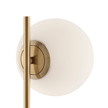 Finesse Decor Anechdoche Table Lamp Gold and White