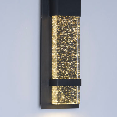 Maxim Lighting Cascade LED Outdoor Wall Sconce Black
