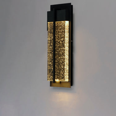 Maxim Lighting Cascade LED Outdoor Wall Sconce Black