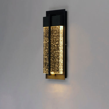 Maxim Lighting Cascade LED Outdoor Wall Sconce Black
