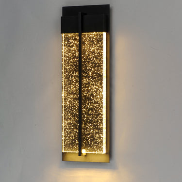 Maxim Lighting Cascade LED Outdoor Wall Sconce Black