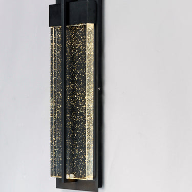 Maxim Lighting Cascade LED Outdoor Wall Sconce Black