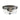 Maxim Lighting Fuller 2-Light Flush Mount Black