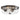 Maxim Lighting Fuller 3-Light Flush Mount Oil Rubbed Bronze