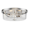 Maxim Lighting Fuller 3-Light Flush Mount Satin Nickel