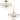 Maxim Lighting Fuller 3-Light Semi Flush/Pendant Convertible Natural Aged Brass