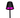 Finesse Decor Beam Column Rechargeable Table Lamp - Black 
