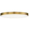 Maxim Lighting Trim 11" RD LED Flush Mount 3000K Satin Brass
