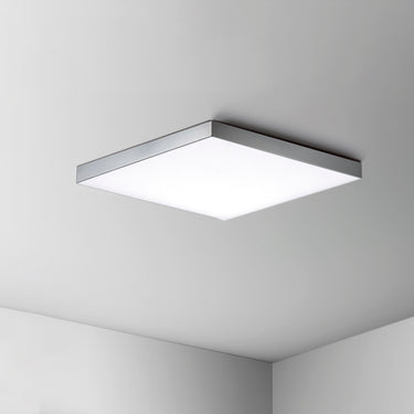 Maxim Lighting Trim 10.5" SQ LED Flush Mount 3000K Polished Chrome