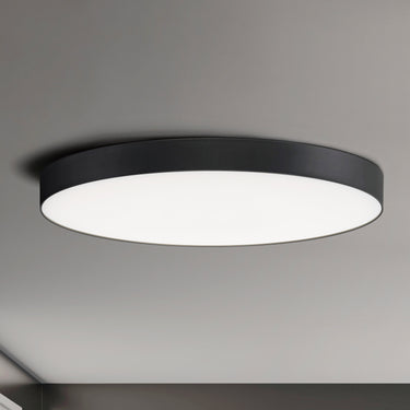 Maxim Lighting Trim 16" RD LED Flush Mount 3000K Black