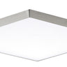 Maxim Lighting Trim 15.5" SQ LED Flush Mount 3000K Satin Nickel
