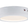 Maxim Lighting Wafer 7" RD LED Surface Mt 3000K with Emergency Bk Up White