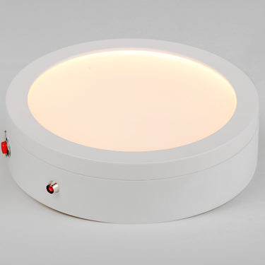 Maxim Lighting Wafer 7" RD LED Surface Mt 3000K with Emergency Bk Up White