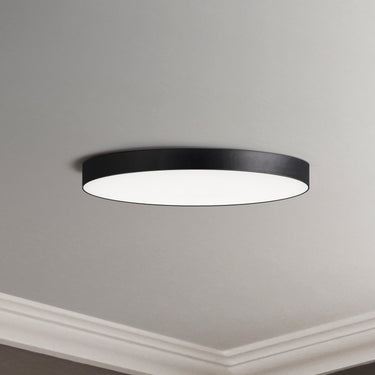Maxim Lighting Trim 9" RD LED Surface Mount 3000K 0-10V Dim Black