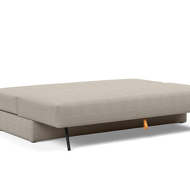 Osvald sofa bed by Innovation Living featuring Pocket Spring mattress in 579 Kenya Gravel