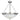 Maxim Lighting Essentials 3-Light Invert Bowl Pendant Satin Nickel