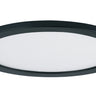 Maxim Lighting Wafer 15" RD LED Surface Mount 3000K Black
