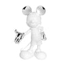 Mickey Welcome by Leblon Delienne, White & Silver colorway, 30 cm