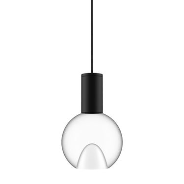 BlackJack Lighting Acrylic Globe 3" Small Pendant Light
