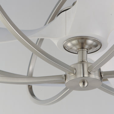 Maxim Lighting Corona WiFi-enabled LED Fandelight Satin Nickel