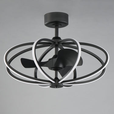 Maxim Lighting Solstice 8-Light WiFi-enabled LED Fandelight Black