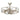 Maxim Lighting Solitaire 6-Light WiFi-enabled LED Fandelight Silver Mist