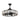 Maxim Lighting Odeon 8-Light WiFi-enabled LED Fandelight Black