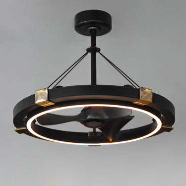 Maxim Lighting Jewel Wifi-Enabled LED Fandelight Black/Gold