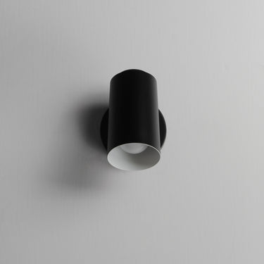Maxim Lighting SpotLight Outdoor LED Sconce Cylinder Black