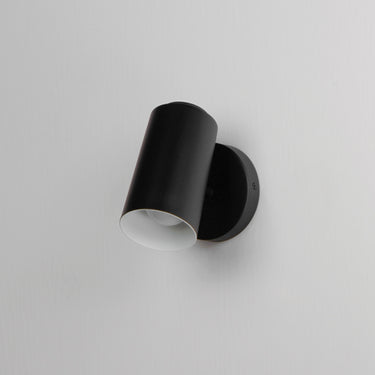 Maxim Lighting SpotLight Outdoor LED Sconce Cylinder Black