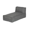 Grow Single Chaise Sectional Outdoor Patio Lounger Blomus 62073