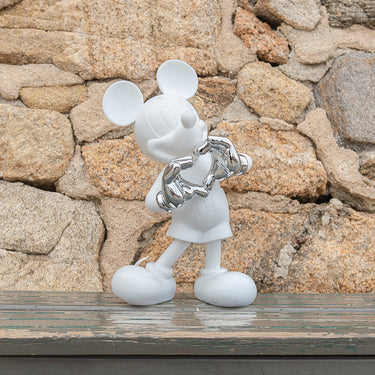 Mickey With Love by Kelly Hoppen by Leblon Delienne, White & Silver colorway, 30 cm – image 4