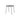 Yua Outdoor Round Bistro Table Granite Grey by blomus
