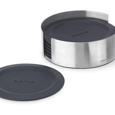 Coasters Stainless Steel Holder Round Blomus 63476