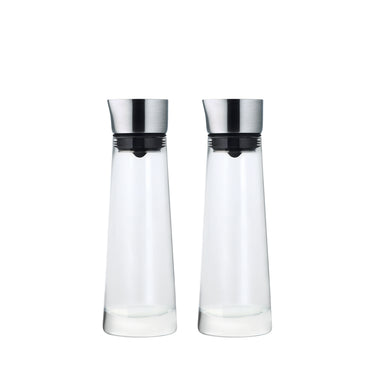 Clear oil and vinegar set, detail view 1 | ALINJO by Nina Thöming for blomus