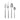 Stainless Steel Flatware Set 16 Piece Stella Blomus 63824