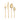 Stella Flatware Set 16 Piece PVD-Coated Stainless Steel Champagne Gold by blomus