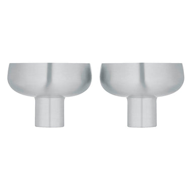 Koyoi Coupe Pedestal Stem Stainless Steel Set Of 2 Blomus 64704