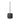 Sono Plunger & Decorative Holder Black by blomus