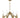 Rohe 28" 8-Light Chandelier - Aged Brass by Elk 6518-AN-CL
