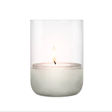 CALMA tealight hurricane on a terrace (3) | CALMA by Nina Thöming for blomus