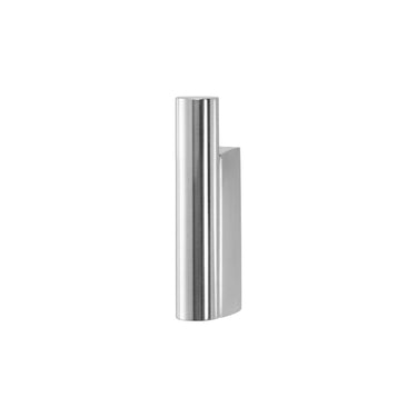 Polished Stainless Steel wall hook, product photo | MODO by Nina Thöming for blomus