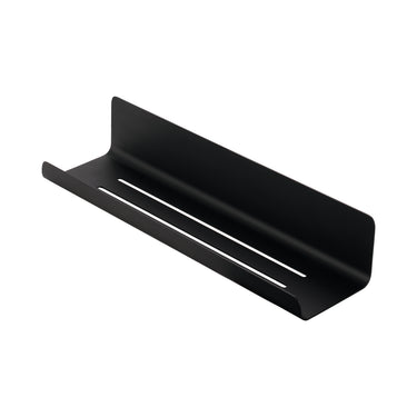 Black shower shelf, detail view 2 | MODO by Nina Thöming for blomus