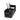 Modern Stainless Steel Shower Shelf Large Basket Black by blomus