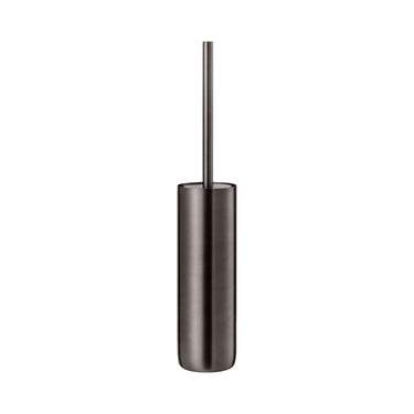 Burned Metal toilet brush, product photo | MODO by Nina Thöming for blomus