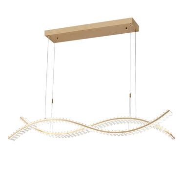 Finesse Decor Charlotte Chandelier Brushed Gold